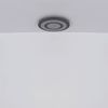 LED Deckenleuchte, Metall, Anthrazit, Grau, D 48 cm Bild 5