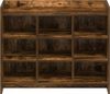 vidaXL Schuhschrank Geräucherte Eiche 85 x 39,5 x 70 cm Holzwerkstoff 8011367 Bild 3