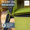 LILENO HOME Gartenstuhl Auflagen [1er Set - Hochlehner] in Apfelgrün - bequeme Liegen als Sitzauflagen für Gartenmöbel - Stuhlkissen für Gartenstühle und Klappstühle MIA Bild 4