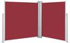 vidaXL Ausziehbare Seitenmarkise 170 x 600 cm Rot 48471 Bild 4