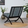 Bronx71 Samt Sessel Madrid Luxury Design blau Bild 3