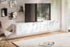Lowboard Hängend Marmor-Optik Weiß 160 x 30 x 30 cm TV-Schrank, Design Fernsehtisch mit Klapptüren Modern, Fernsehschrank Wand, TV-Kommode Fernsehkommode zum Aufhängen Bild 3