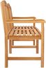 vidaXL Handgefertigte Rosenbank 150 x 60 x 90 cm Massivholz Teak Natur 42030014 Bild 4
