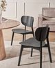 Esszimmerstuhl 2er Set OVERLY Holz Schwarze Esche Bild 3