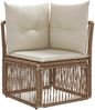 vidaXL Gartensofa-set 12 pcs Beige Poly-Rattan 3436164 Bild 3