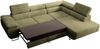 Selsey 'Stevil' Ecksofa mit Schlaffunktion, rechts – Grün – Cord Bild 4