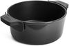 WOLL Iron Gusseisentopf Carbon Grey emailliert Ø 24 cm / 4,2 L Silikongriff alle Herdarten inkl. Induktion Selbstbasiert Spülmaschinenfest Bild 3