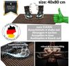 ANRO Fußmatte Türvorleger Schmutzfangmatte MiSCHA, eckig, Höhe: 8 mm, Robust-Weich Größe 50x100 cm Bild 2