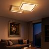 LED Deckenleuchte, Aluminium, Fernbedienung, Dimmer, L 51 cm Bild 3