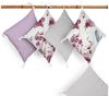 Amilian Bettnestchen 210 cm (6 Polster ca. 35 x 35 cm) - Bettumrandung - Babybett Umrandung, (Bettschlange), Kantenschutz - Kissen als Nestchen Bild 3