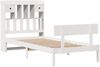 vidaXL Massivholzbett mit Regal ohne Matratze Weiß 75x190 cm Kiefer 3321819 Bild 3