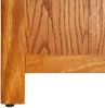 vidaXL Bücherregal 5 Fächer 70x22x140 cm Massivholz Eiche 331736 Bild 4