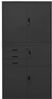 vidaXL Büroschrank Anthrazit 90 x 40 x 180 cm Stahl [336416] Bild 2