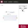 Paulmann 79949 LED Einbaupanel Veluna Edge IP44 200x200 mm 3000K Weiß dimmbar Bild 5