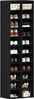 vidaXL Schuhschrank Schwarz Eichen-Optik 54x34x183 cm Holzwerkstoff 859378 Bild 4