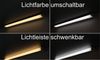LED Unterbauleuchte "CT-LSW 56" 56cm 913lm, 8 Watt, 2700K + 4000k schaltbar Bild 2