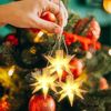 SALCAR 3er Set LED Weihnachtsstern Bild 4