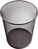 Helit Papierkorb Mesh Metall 15l schwarz Bild 2