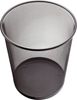 Helit Papierkorb Mesh Metall 15l schwarz Bild 3