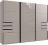 Schwebetürenschrank Saigon Kleiderschrank 270x64x208cm Farbe: grau Bild 4