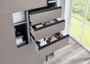 Schwebetürenschrank Saigon Kleiderschrank 270x64x208cm Farbe: grau Bild 3