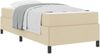 vidaXL Boxspringbett Creme 80 x 200 cm Stoff 3398820 Bild 2