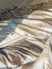 Irisette Wave Mako-Satin Bettwäsche 155x220 Zickzack natur beige silber 8594-80 Bild 4