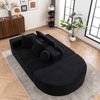 Modulares Sofa in Schwarz aus Chenille – ohne Montage, mit 171x72 cm Modul und flexibler Kombination Bild 3