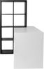 OTTO home Regal-Schreibtisch Triest, Computertisch mit Raumtrenner, Breite 156 cm, Regalelement flexibel montierbar, 6 Fächer, Tischbreite 120 cm Bild 4