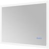 AQUABATOS LED-Lichtspiegel Lichtspiegel Led Spiegel Badspiegel Badezimmerspiegel 80x60cm, Touch Kaltweiß Neutralweiß Warmweiß Anti-Beschlag Bild 5