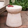 Design Beistelltisch FIBRA 45cm Fieberglass Indoor Outdoor natural Bild 2