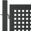 vidaXL Gartentor Anthrazit 300x150 cm Stahl 154568 Bild 4