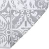 vidaXL Outdoor-Teppich ARAKIL Hellgrau 140x200 cm PP 317031 Bild 4