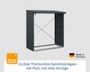Hörmann Ecostar Metall Kaminholzregal Elegant Typ 2, anthrazit, 181 x 103 x 198 cm (T x B x H) Bild 3