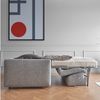Schlafsofa - Killian Dual 160 cm - Twist Granite (565) Bild 3