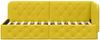 vidaXL Eckbettgestell Gelb 80 x 200 cm Samt 42016519 Bild 5