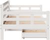 vidaXL Tagesbett mit Schubladen Weiß 80x200 cm Kiefernholz 3302141 Bild 5