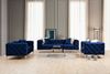 2-Sitzer-Sofa, 'Como', 70 x 90 x 197, Marineblau Bild 5