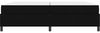 vidaXL Boxspringbett mit Matratze Schwarz 200 x 200 cm Stoff 3398887 Bild 5