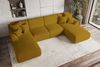 99rooms Wohnlandschaft Gusto, Sofa, U-Form, mit Schlaffunktion, mit abnehmbaren Kissen, Bezug - Cord POSO Bild 3