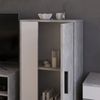 Kommode Berno Beton/Weiß 50.1 x 87.3 cm mit 2 Fächern Vicco Bild 4