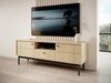 AX LIVING Schrank für TV Cypressa 154 154 cm Modern in Eiche Linea Bild 2
