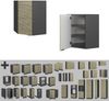 Eckhängeschrank Fame-Line Eiche Paneel 57 cm Vicco Bild 5
