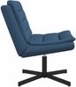 vidaXL Drehstuhl Blau 63 x 75 x 76 cm Stoff 42007357 Bild 3