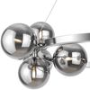 Maytoni Pendelleuchte Dallas 11-flammig chrom rauchglas Bild 3