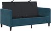 vidaXL Sofa mit Stauraum Blau 152 x 78 x 87 cm Polyester 42036942 Bild 4