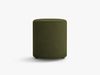 Micadoni Pouf Dia 40cm Boucle Baloo Dunkel-Olivgrün Bild 4