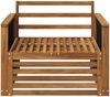 vidaXL Outdoor Mittelsofa Natur 3438938 Bild 3