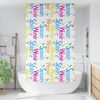 vidaXL Duschrollo 130x240 cm Stoffbreite 126 cm 4014916 Bild 2