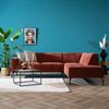 Bronx71 Ecksofa Kansas Chenille kupfer rechts Bild 3